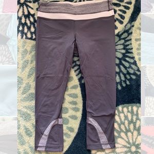 Lululemon Run Inspire Crops - Size 8 EUC!